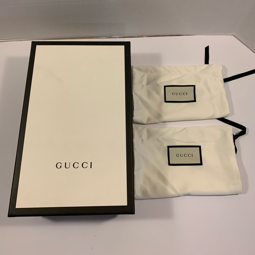 NWT Gucci Jordaan Fur Loafers 37.5 - Picture 6 of 6